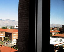 view obscured by pillar